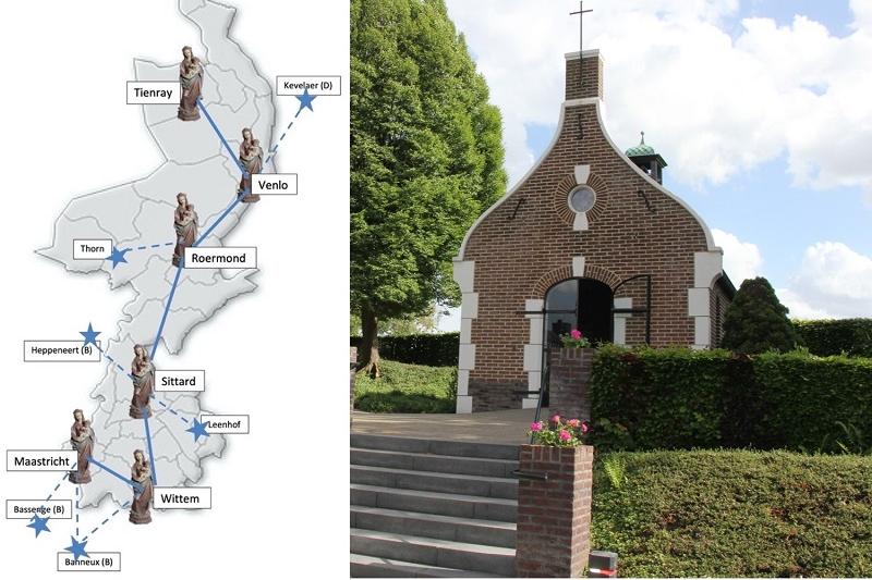 Marialint verbindt 110 Limburgse kapelletjes met elkaar