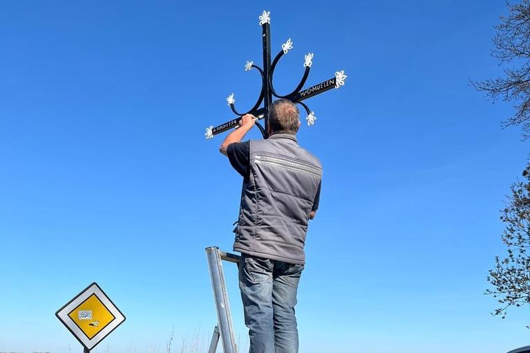 Hagelkruis Mechelen in ere hersteld